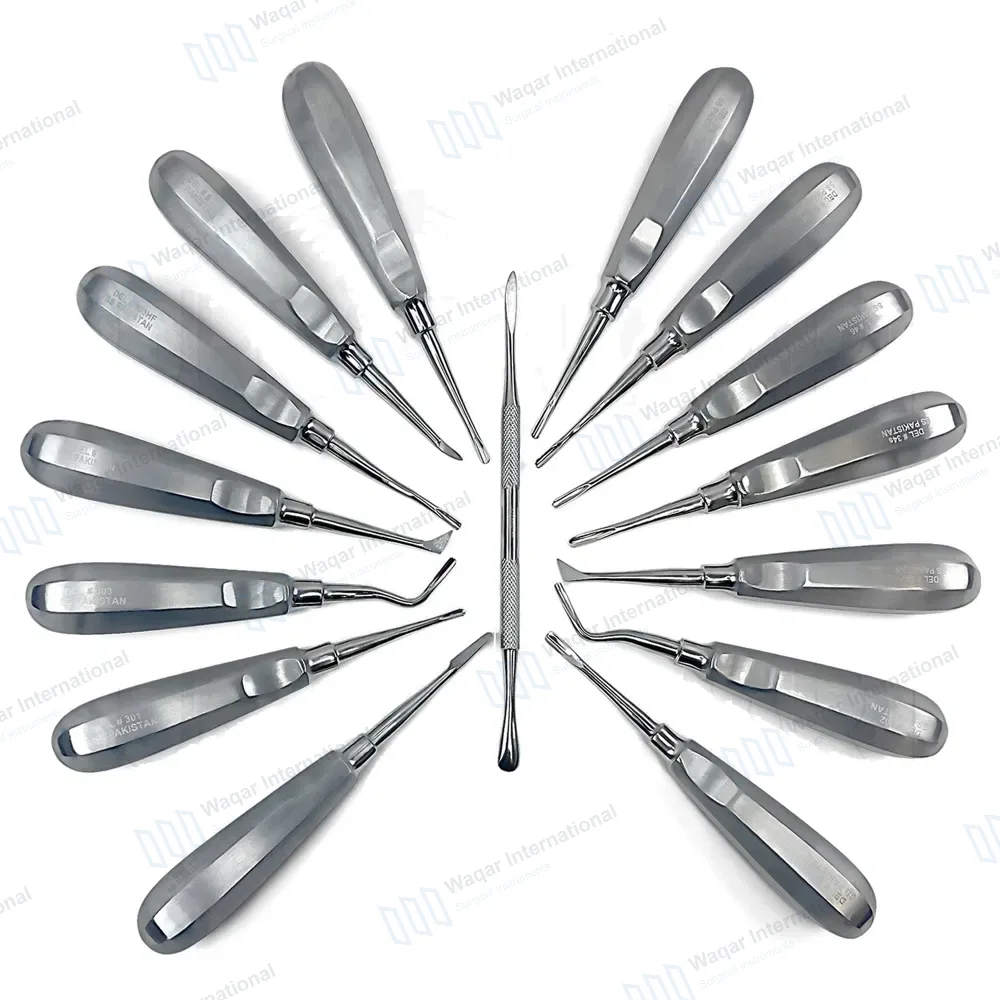65 Pcs Oral Dental Extraction Surgery Instruments Set