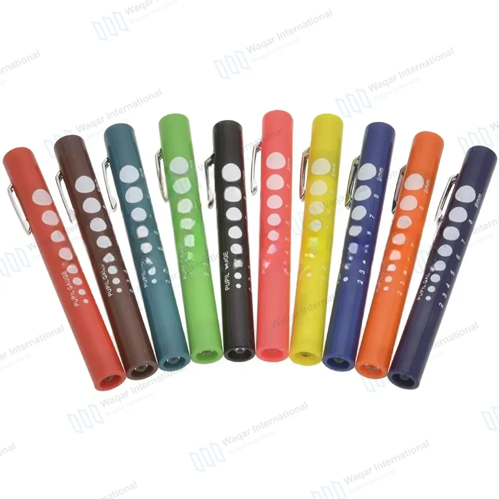 10 Pcs Pupil Gauge Penlight Set