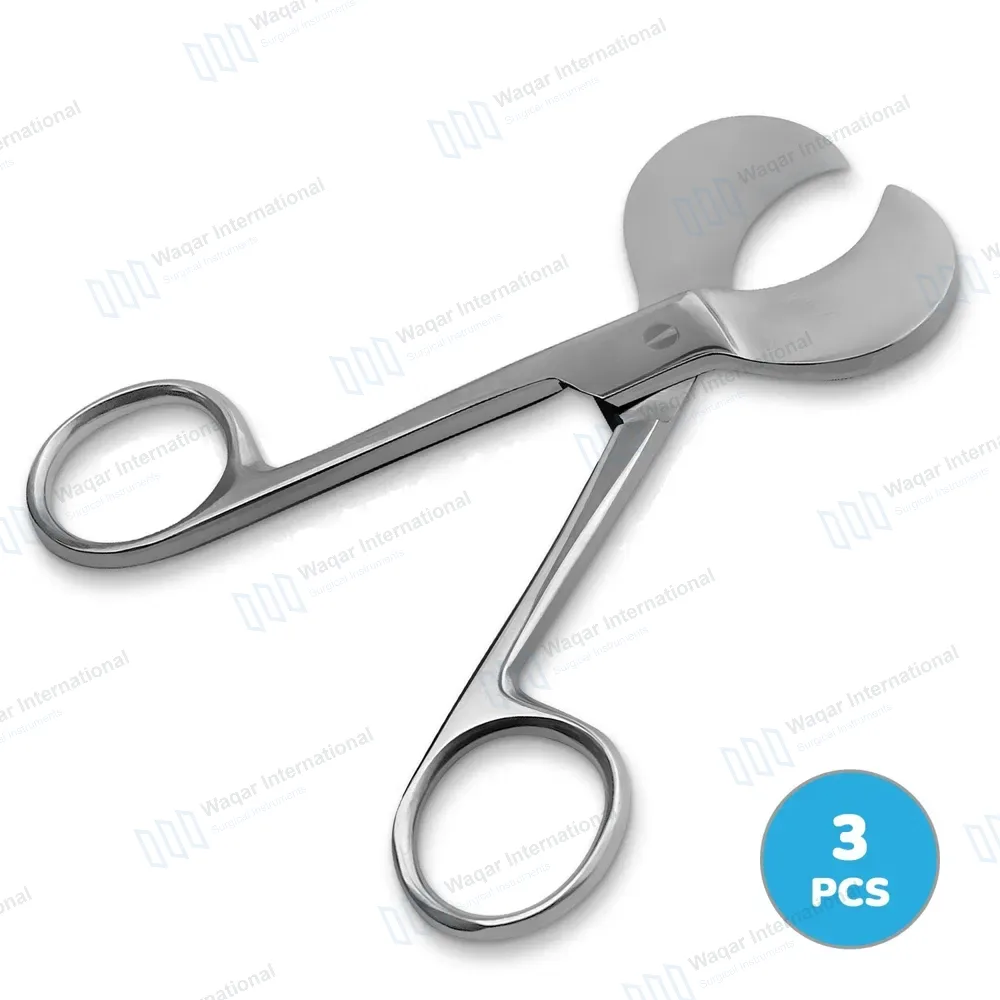 3 Umbilical Cord Scissors 4.5″ (11.4cm) USA Pattern