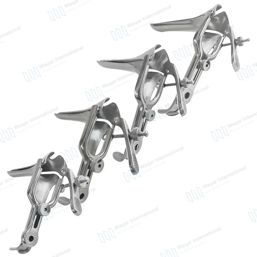 4 Graves Vaginal Speculum Small, Medium, Large & X-Large