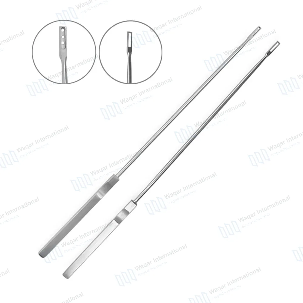 2 Pcs Kevorkian-Younge Biopsy Curette Set 12″ With & Without Basket