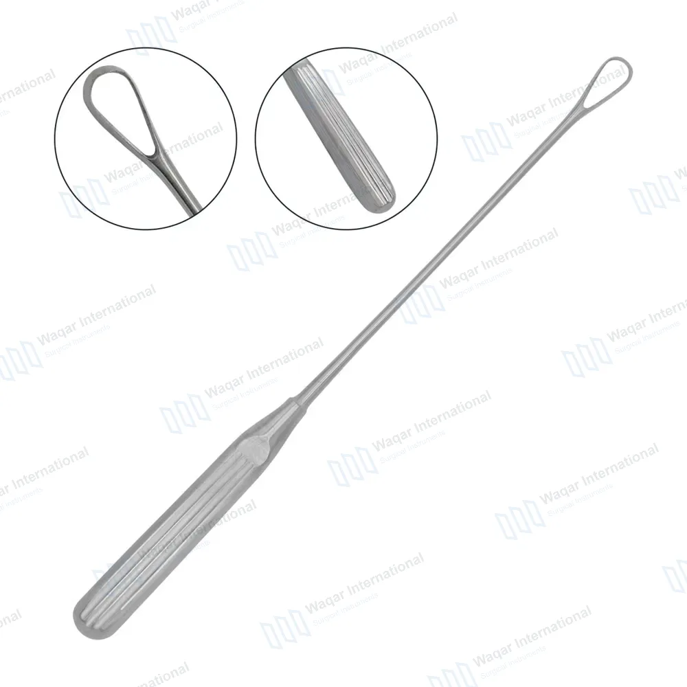 Sims Uterine Curette 11″ (27.9cm) Sharp Blade Size #5
