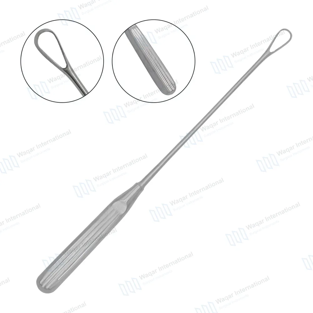 Sims Uterine Curette 11″ (27.9cm) Sharp Blade Size #4