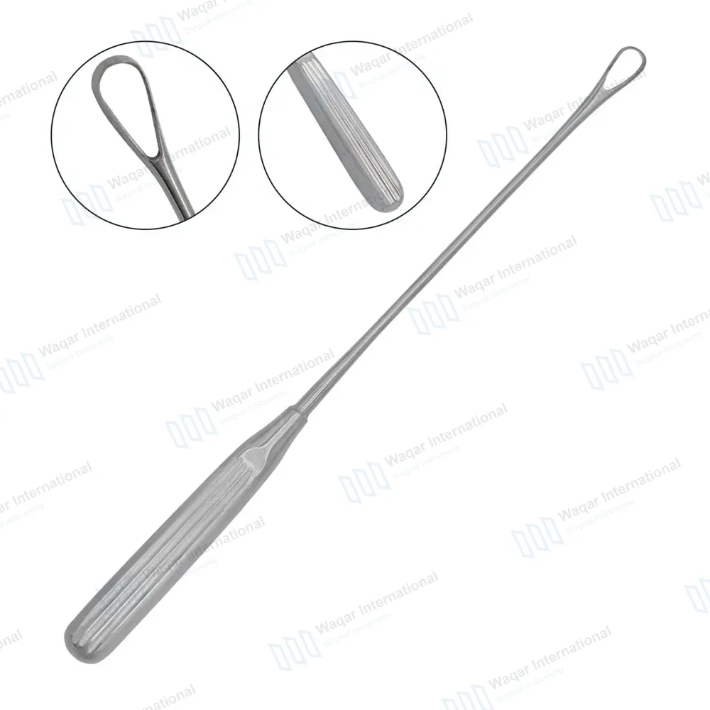 Sims Uterine Curette 11″ (27.9cm) Sharp Blade Size #2