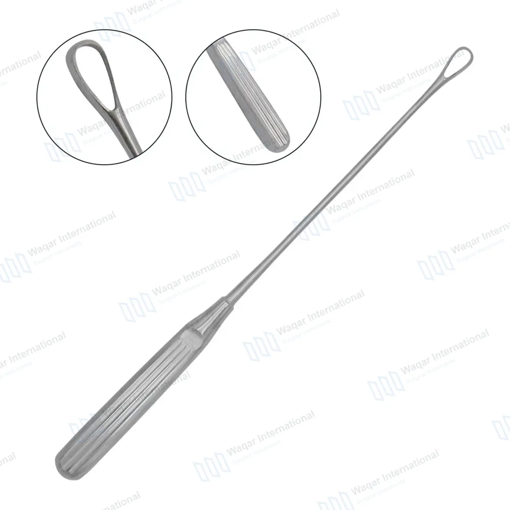 Sims Uterine Curette 11″ (27.9cm) Sharp Blade Size #1