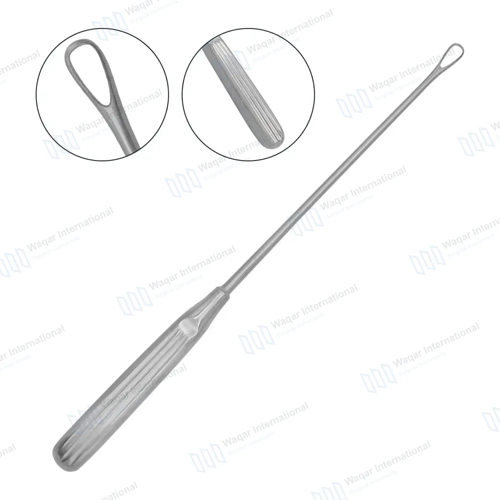 Sims Uterine Curette 11″ (27.9cm) Sharp Blade Size #0