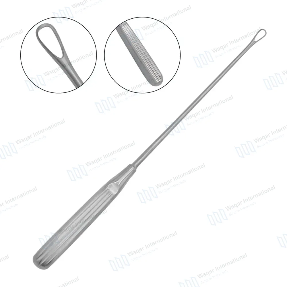 Sims Uterine Curette 11″ (27.9cm) Sharp Blade Size #00