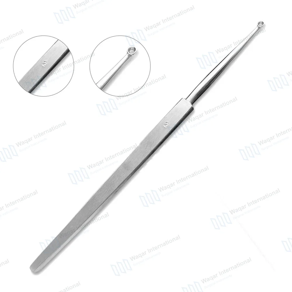 Meyhoefer Chalazion Curette 2.5mm Size #3 Flat Handle 5″