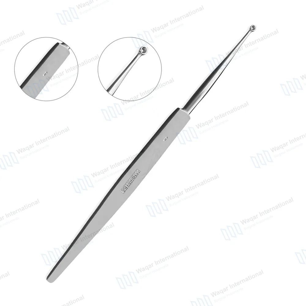 Meyhoefer Chalazion Curette 1.7mm Size #1 Flat Handle 5″