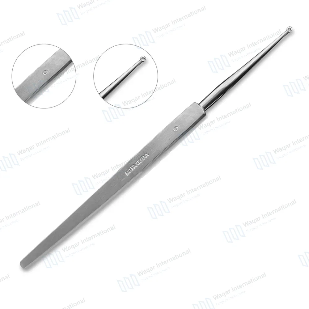 Meyhoefer Chalazion Curette 1.5mm Size #0 Flat Handle 5″