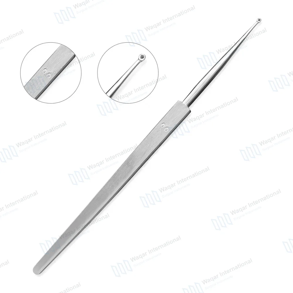 Meyhoefer Chalazion Curette 1mm Size #00 Flat Handle 5″