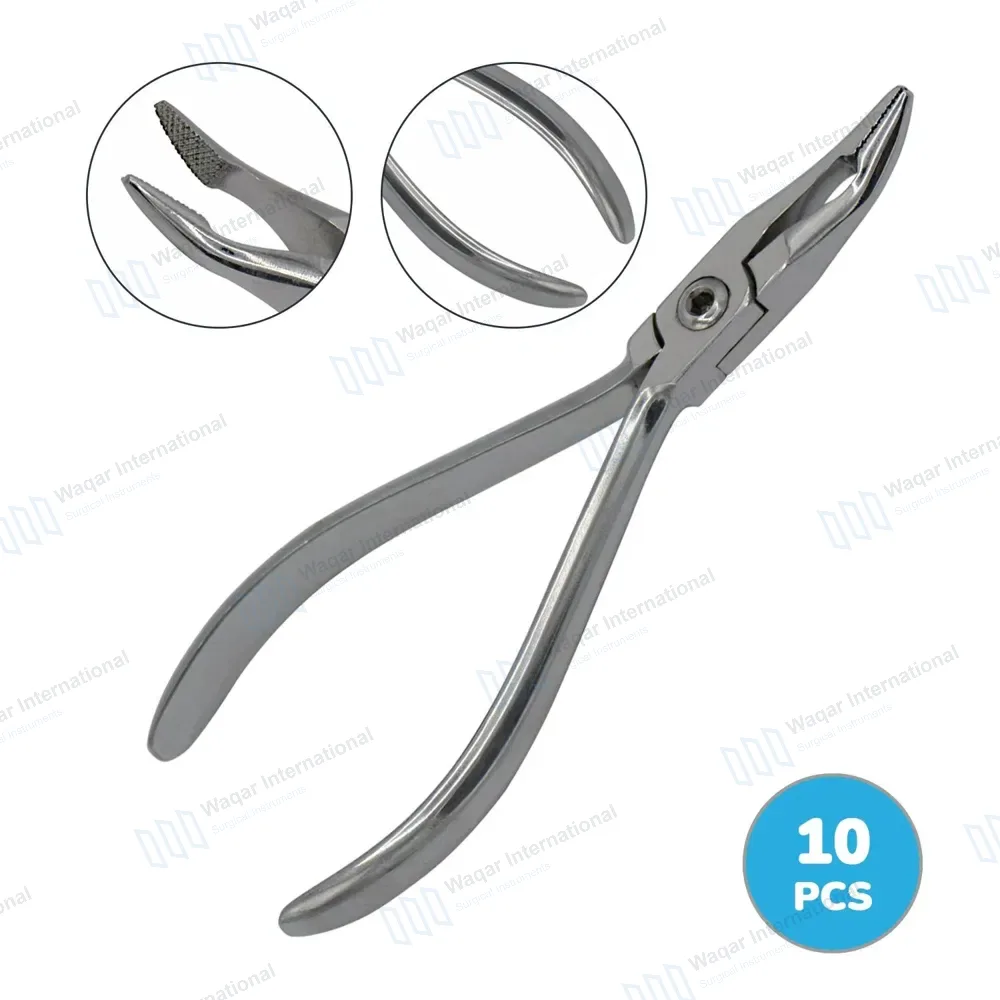 10 Pcs Slim Weingart Pliers 5.5″ Orthodontic Instrument Set