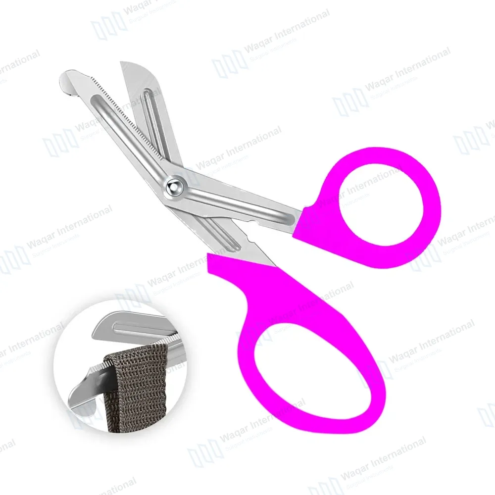 Magenta EMT/EMS Utility 5.5″ Paramedic Bandage Scissors
