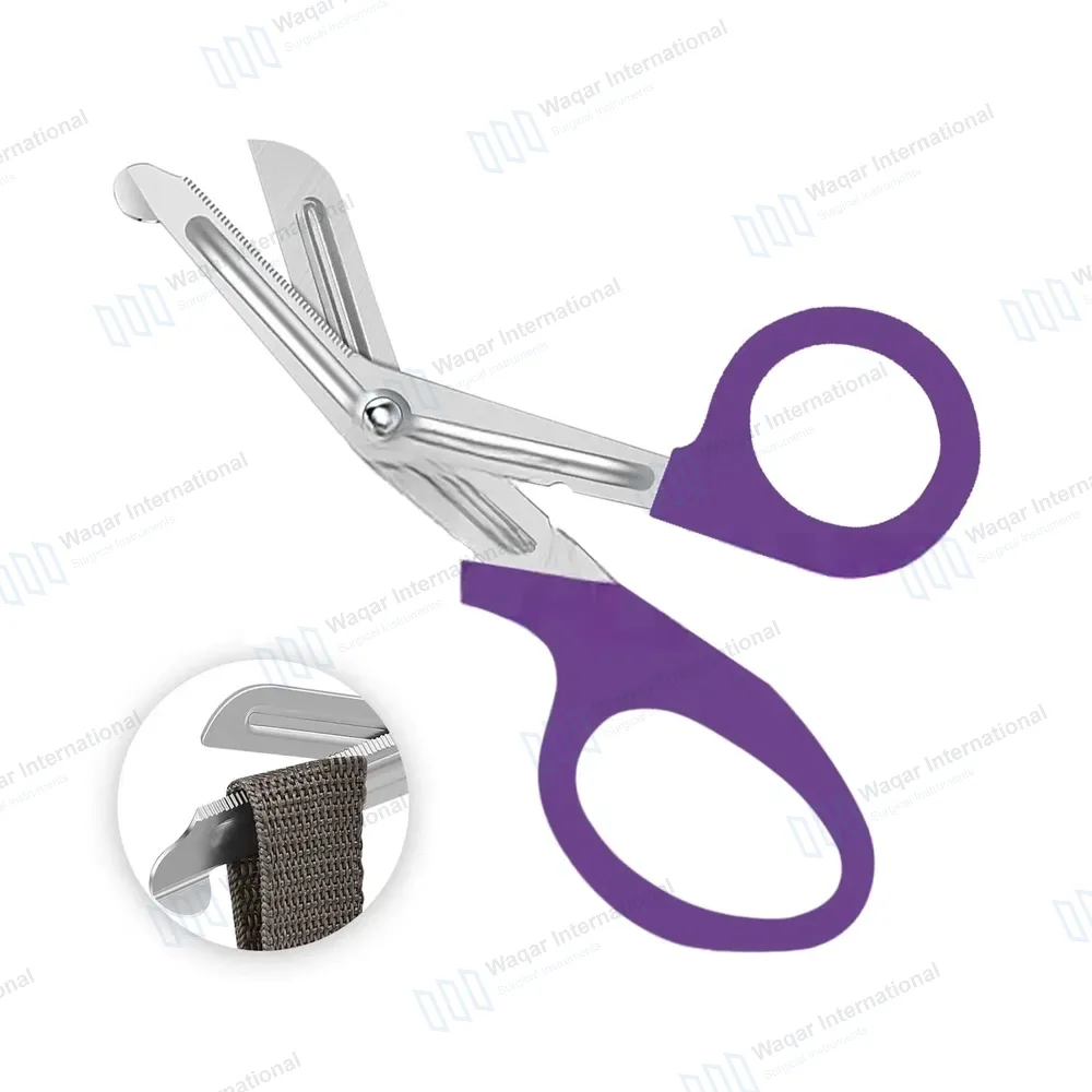 Purple EMT/EMS Utility 5.5″ Paramedic Bandage Scissors