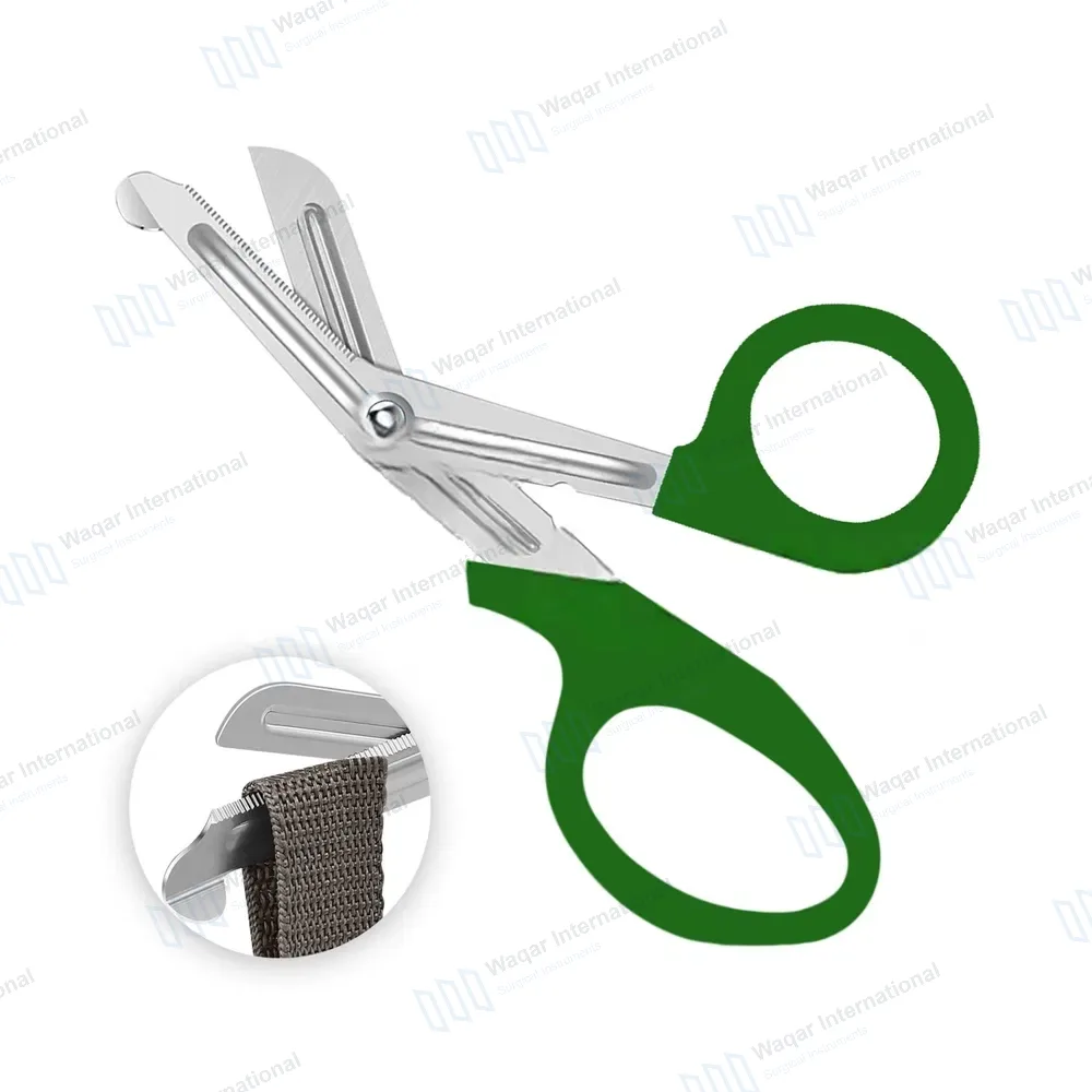 Dark Green EMT/EMS Utility 5.5″ Paramedic Bandage Scissors