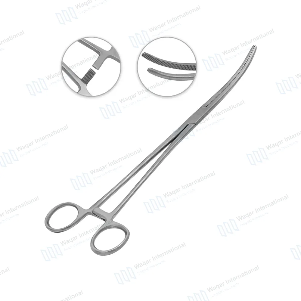 Rochester Pean Hemostat Forceps 18″ Curved Locking Clamps