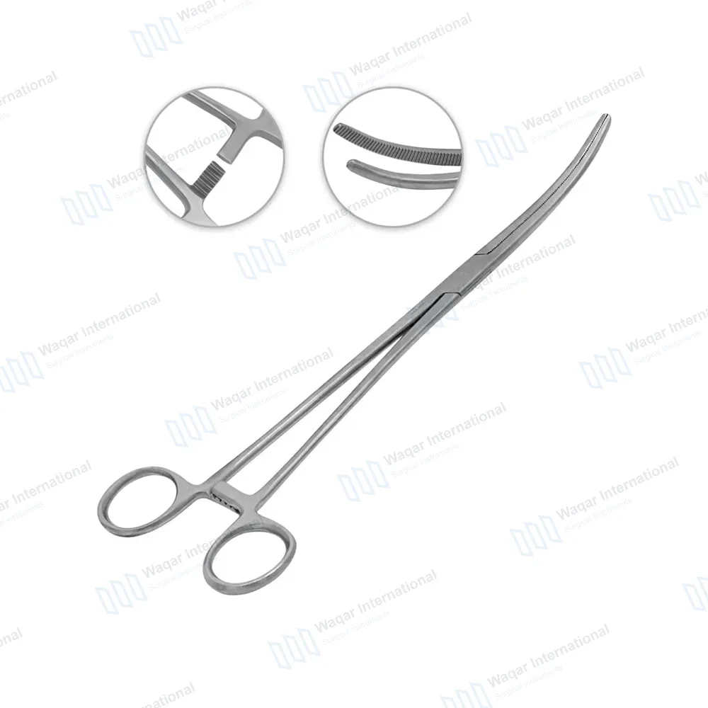 Pean Hemostat 14″ Curved Fishing Forceps Locking Clamps