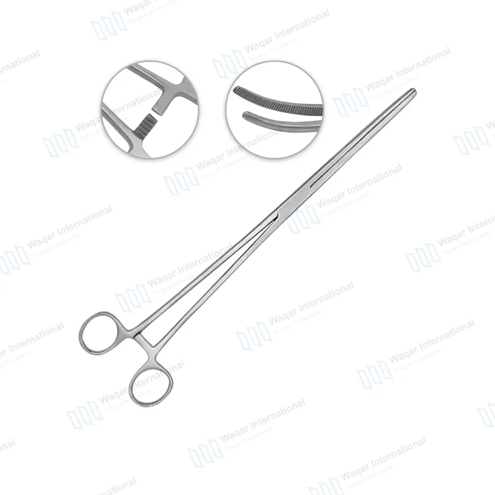 Pean Hemostat 14″ Straight Fishing Forceps Locking Clamps
