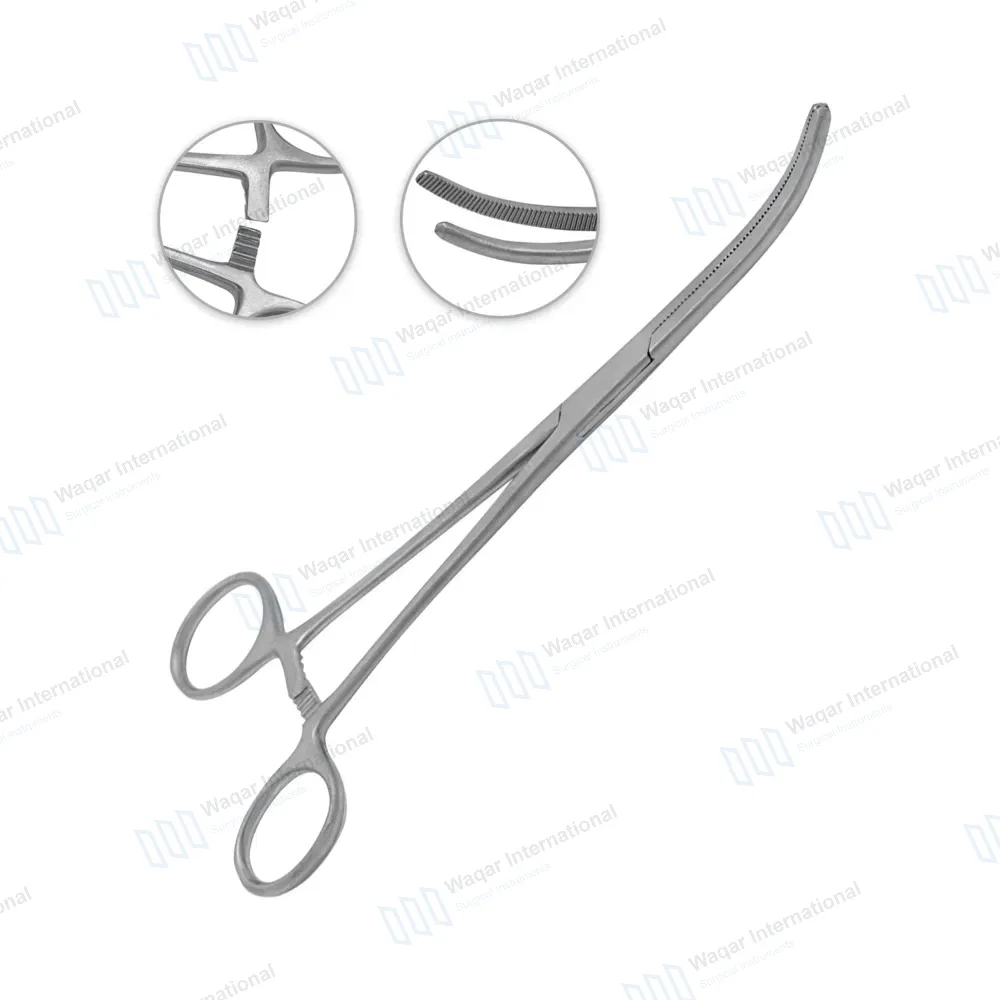 Fishing Hemostat 9″ Curved Pean Forceps Locking Clamps