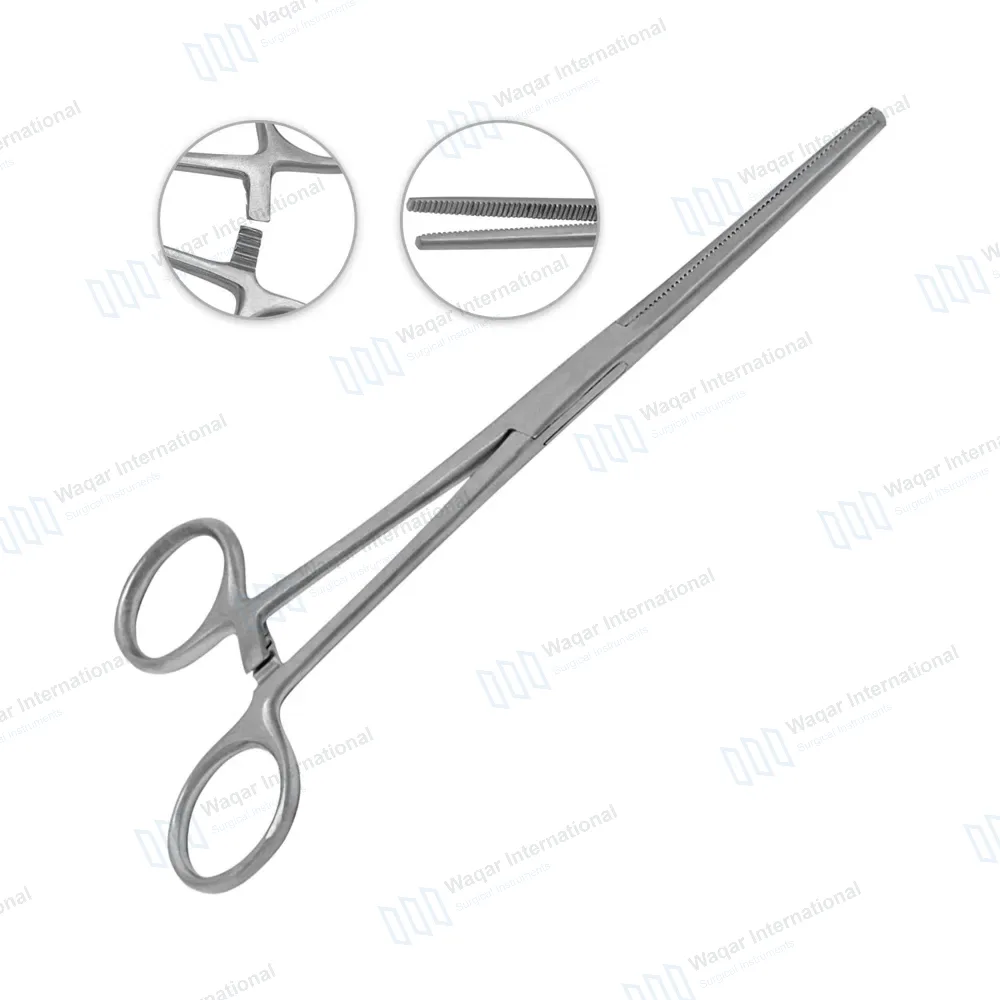 Fishing Hemostat 9″ Straight Pean Forceps Locking Clamps