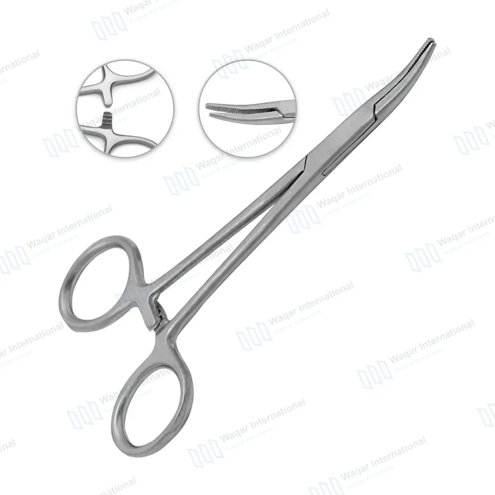 Crile Hemostat Forceps 5.5″ Curved Fishing Plier