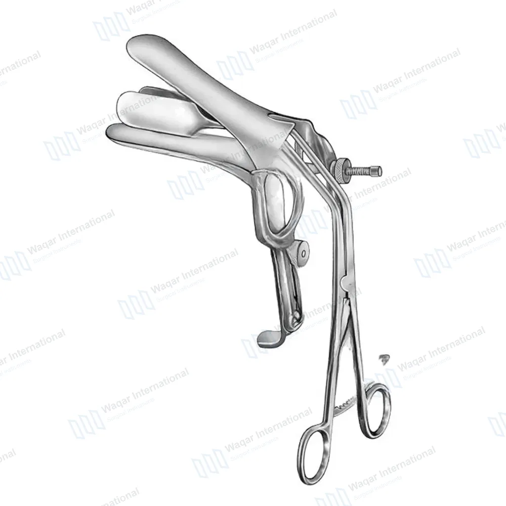 View-More Vaginal Speculum Large with Lateral Retractor 10.50″