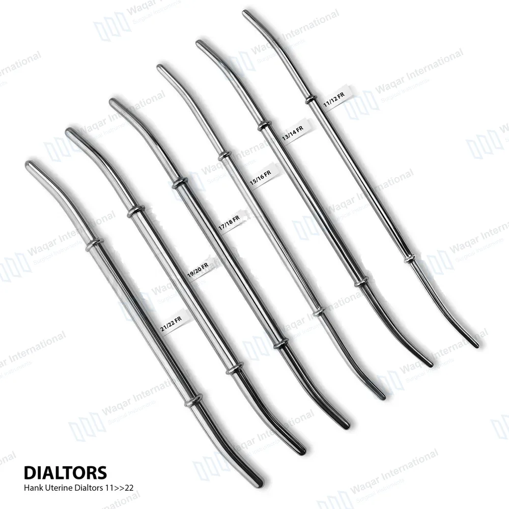 Set of 35 Dilatation Curettage Gynecology Surgical Instruments Curette