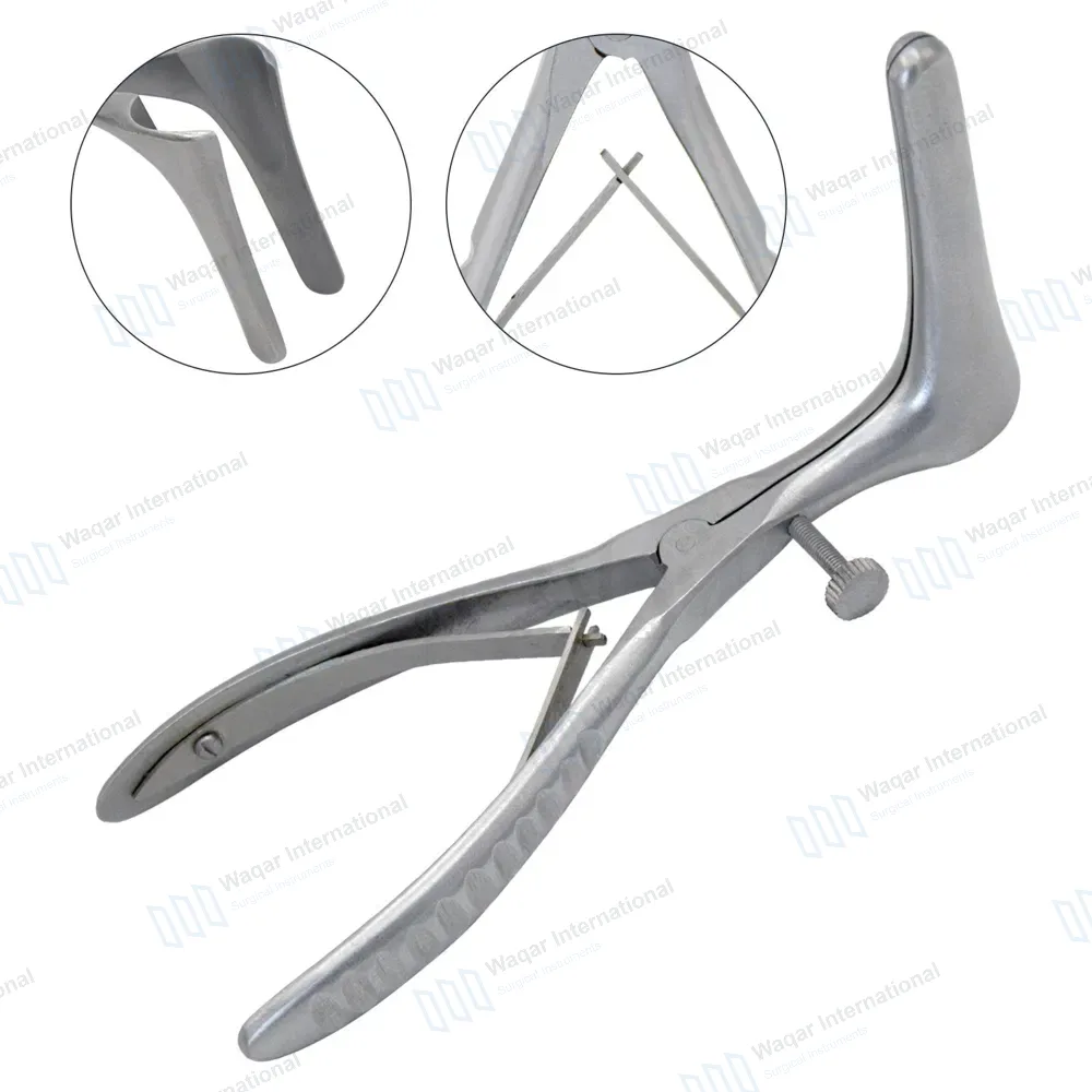 Cottle Septum Nasal Speculum 6″ Blade 90mm with Set Screw