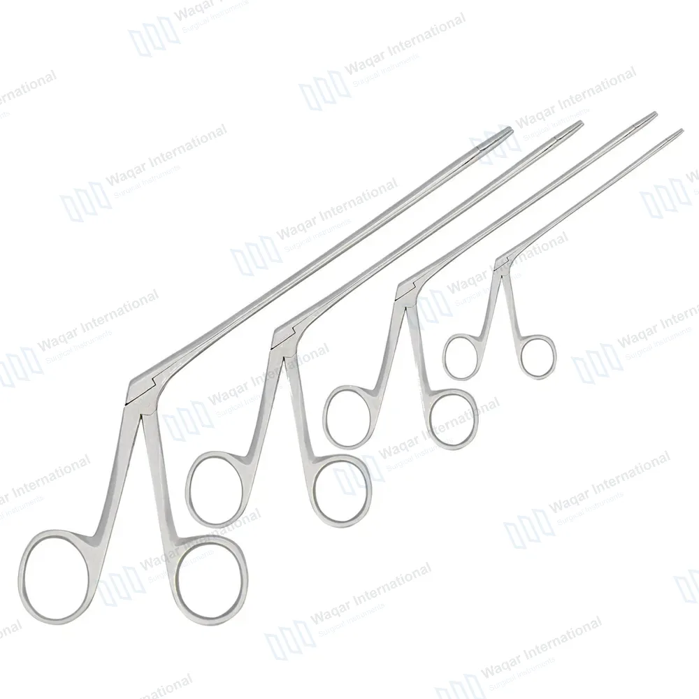 4 Hartmann Crocodile Alligator Ear Forceps 3.5″, 6.5″, 8″, 10″