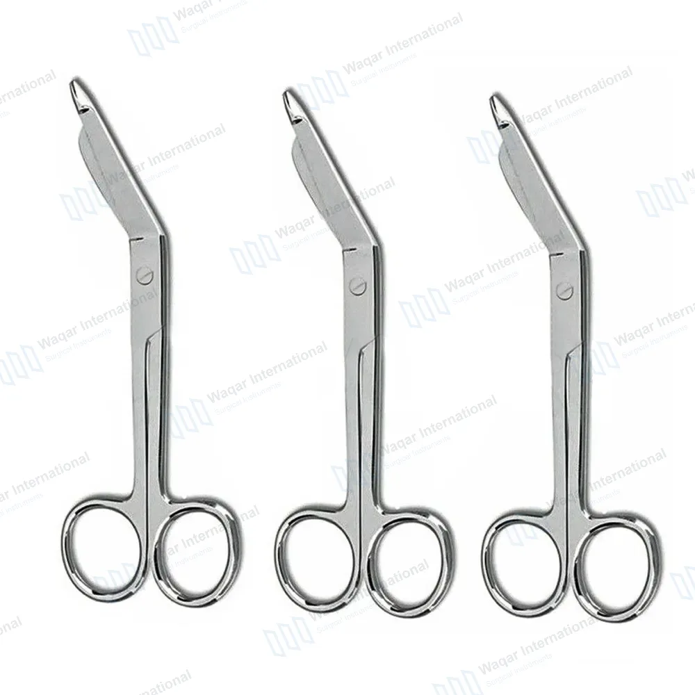 3 Lister Bandage Scissors 4.5″ (11.4cm) EMT First Aid Surgical