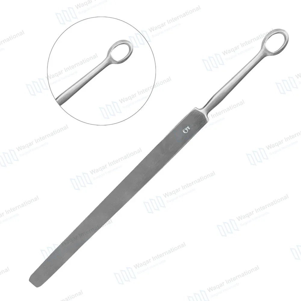 Fox Dermal Curette 5mm Round Tip – 5.5″ (14cm) Straight