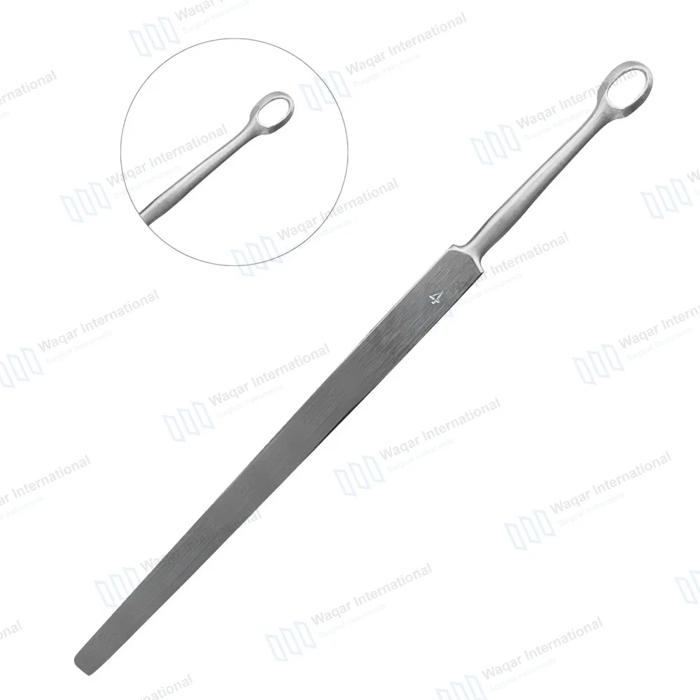 Fox Dermal Curette 4mm Round Tip – 5.5″ (14cm) Straight
