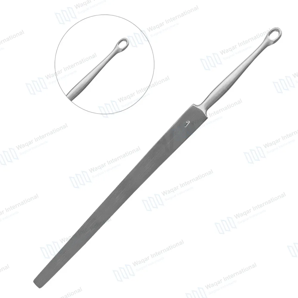 Fox Dermal Curette 1mm Round Tip – 5.5″ (14cm) Straight