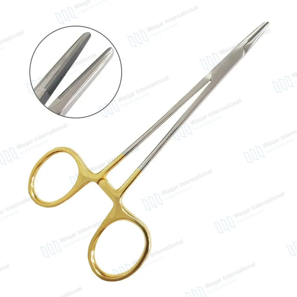 TC Mayo Hegar Needle Holder Driver 10″ Cross Serrated
