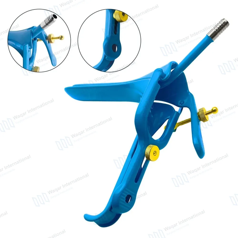 Blue Coated LLETZ LEEP Pederson Vaginal Speculum X-Large