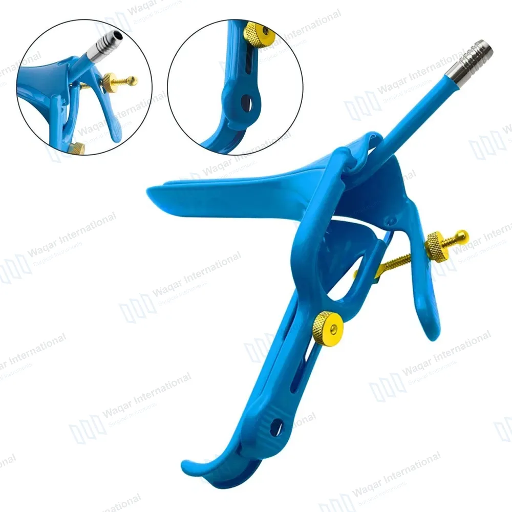Blue Coated LLETZ LEEP Pederson Vaginal Speculum Large