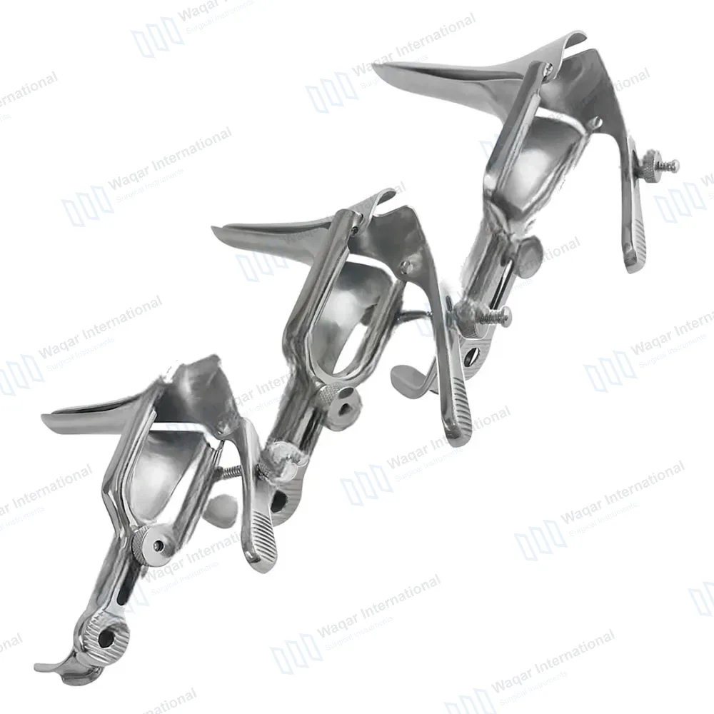 3 Pcs Graves Vaginal Speculum Small, Medium, Large
