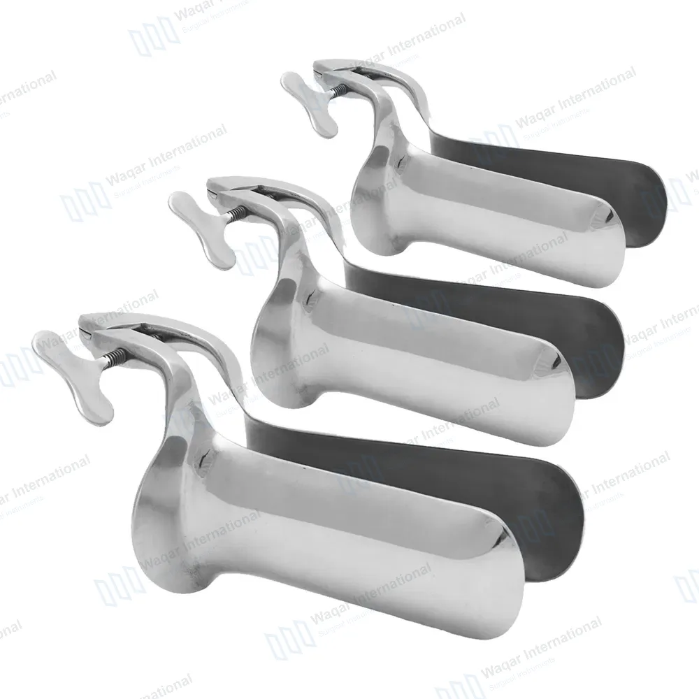 3 Pcs Collin Vaginal Speculum Set Small, Medium and Large
