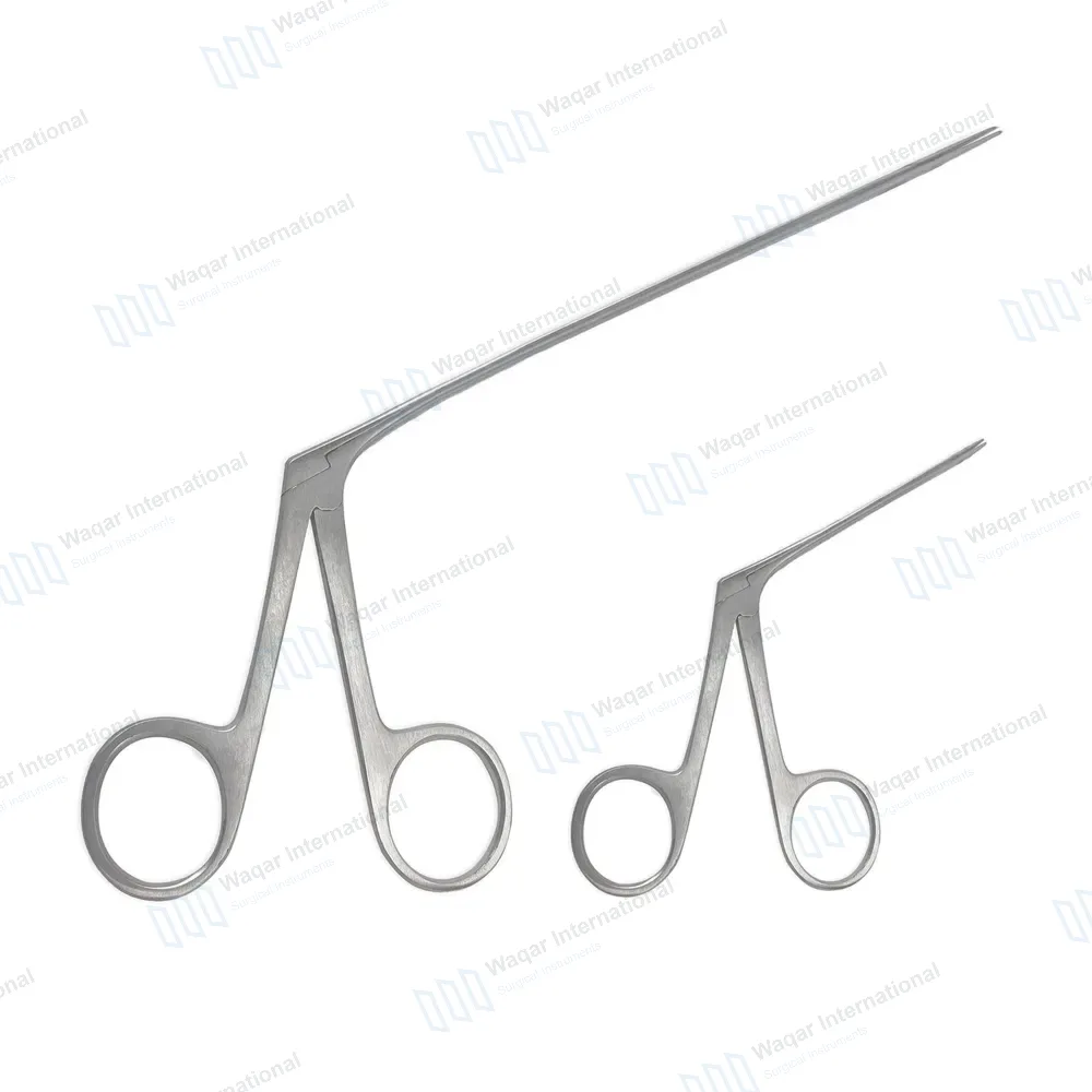 2 Pcs Hartman Alligator Ear Forceps 3.5” & 8” Set