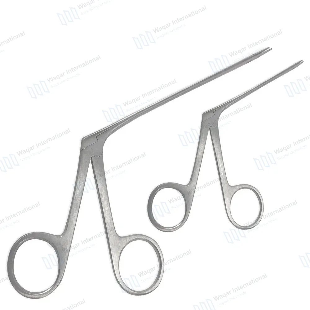 2 Pcs Hartman Alligator Ear Forceps 3.5” & 5.5” Set