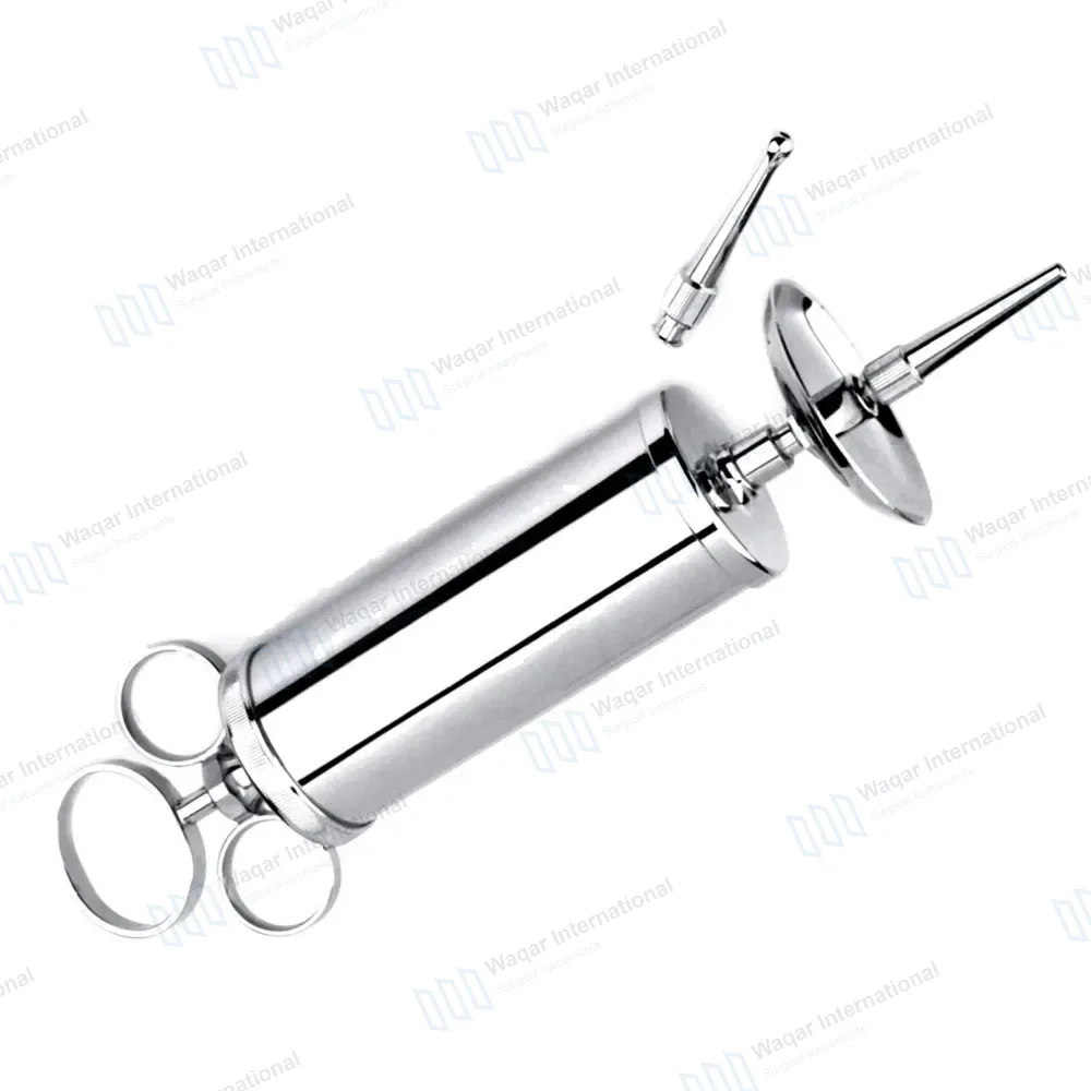 Metal Ear Wax Removal Syringe 2 OZ
