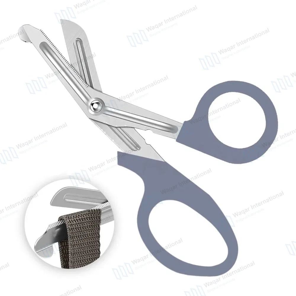 Gray EMT/EMS Utility 7.25″ Paramedic Bandage Shears Scissors