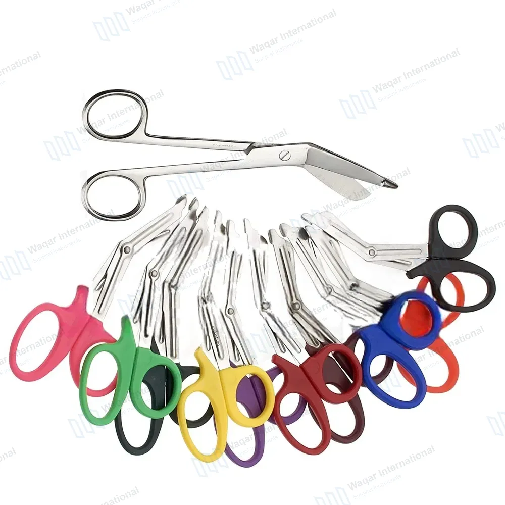 11 Pcs Heavy Duty EMT Bandage Scissors & Trauma Shears Set 7.25″