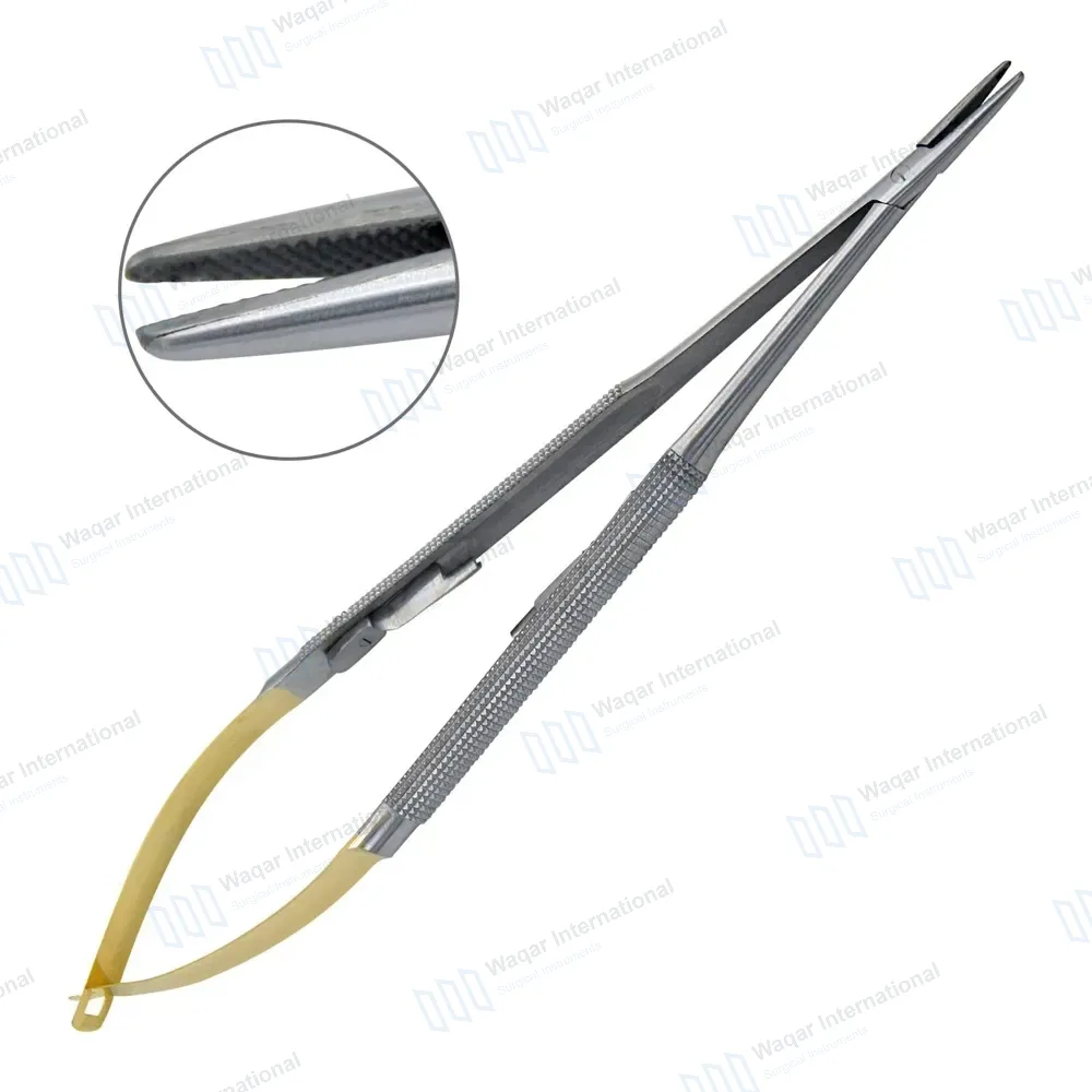 TC Castroviejo Needle Holder 7″ Straight with Lock