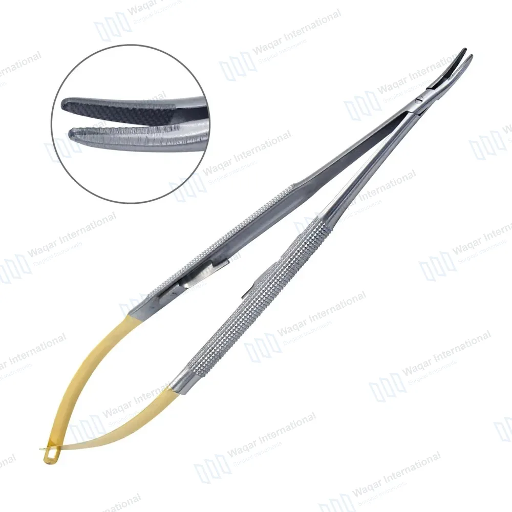 TC Castroviejo Needle Holder 7″ Curved