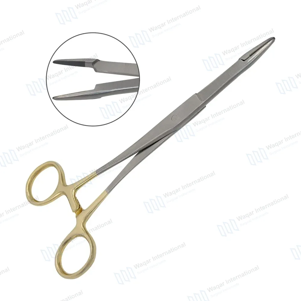 TC Olsen Hegar Needle Holder with Scissor 6.5″ Straight Tips