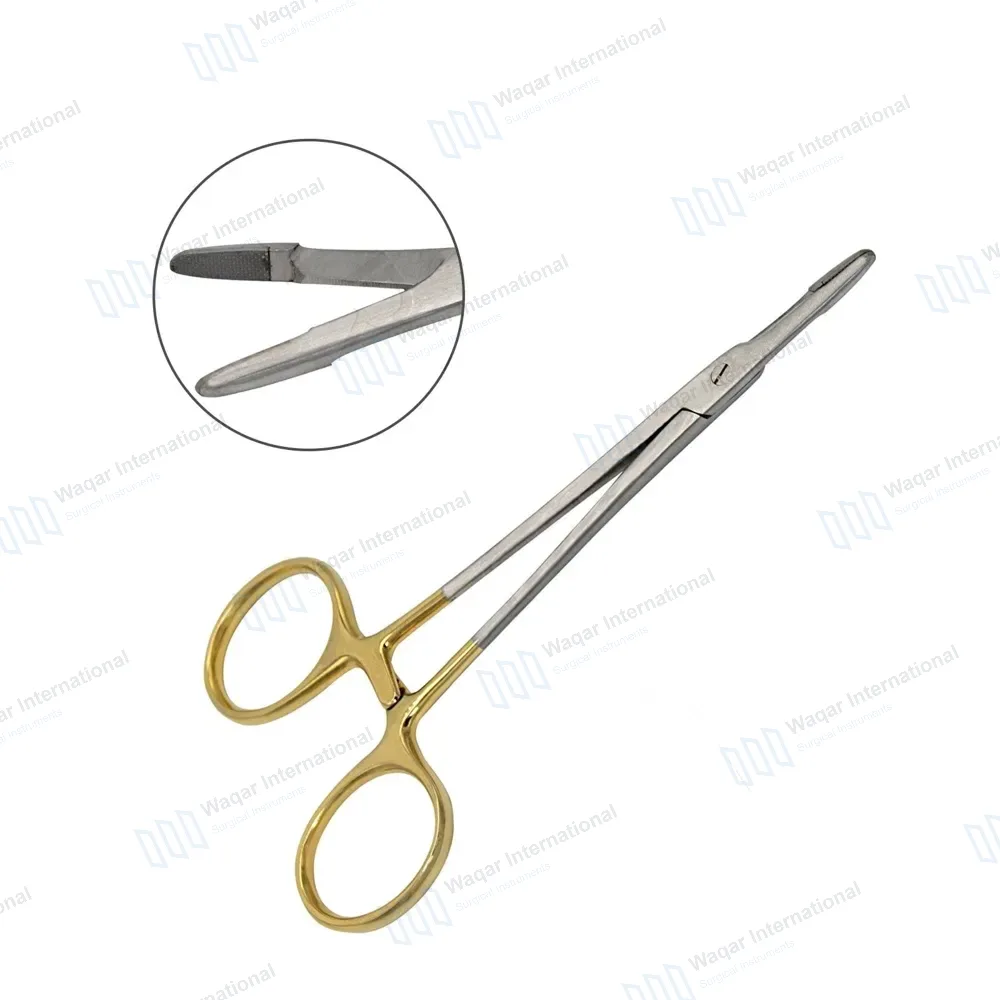 TC Olsen Hegar Needle Holder with Scissor 4.75″