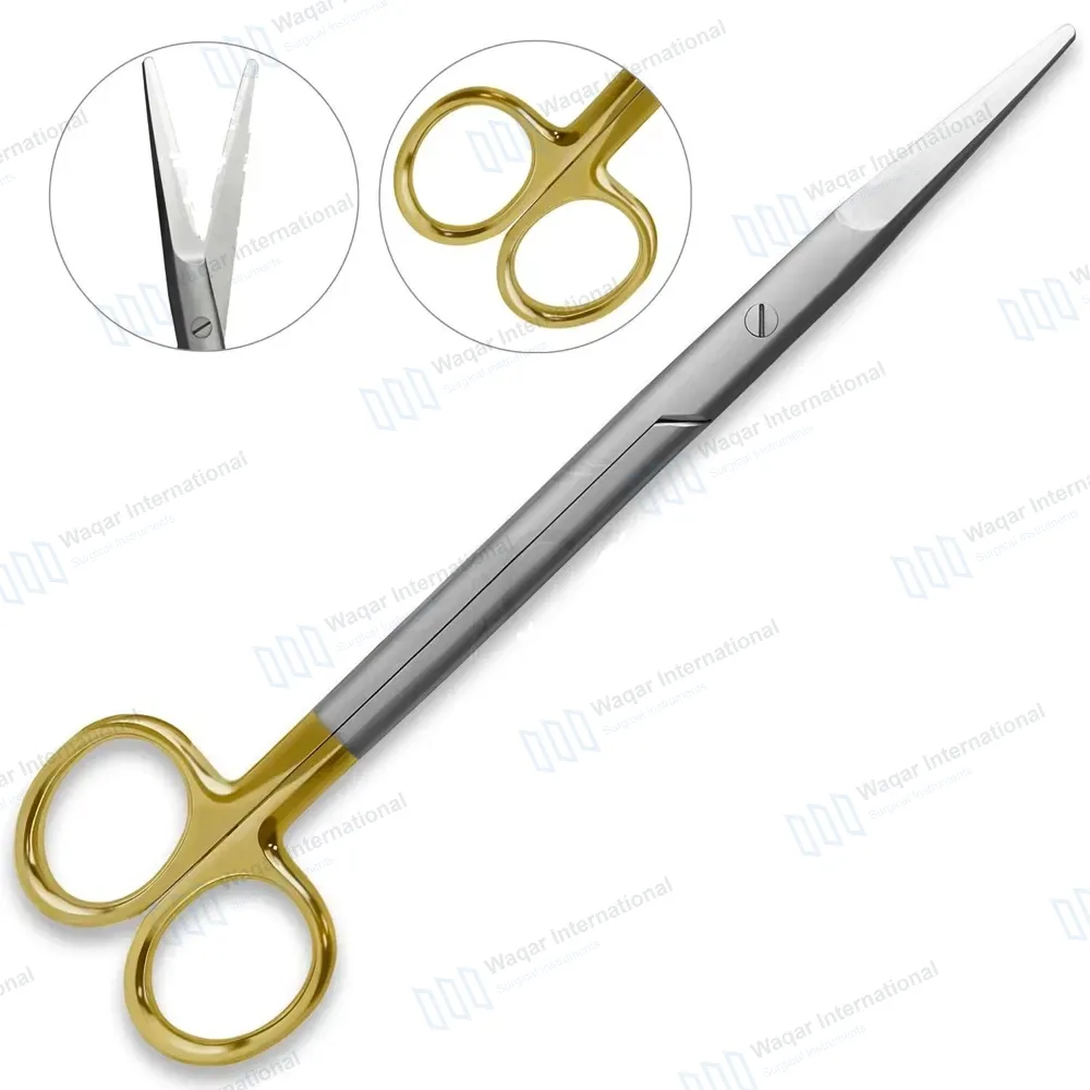 TC Mayo Scissors 9″ Straight Blunt Tips