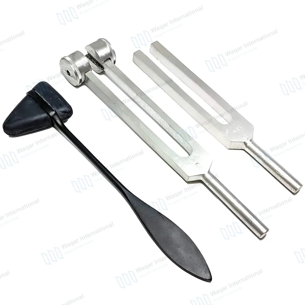 3 Pcs Tuning Fork & Taylor Hammer Set
