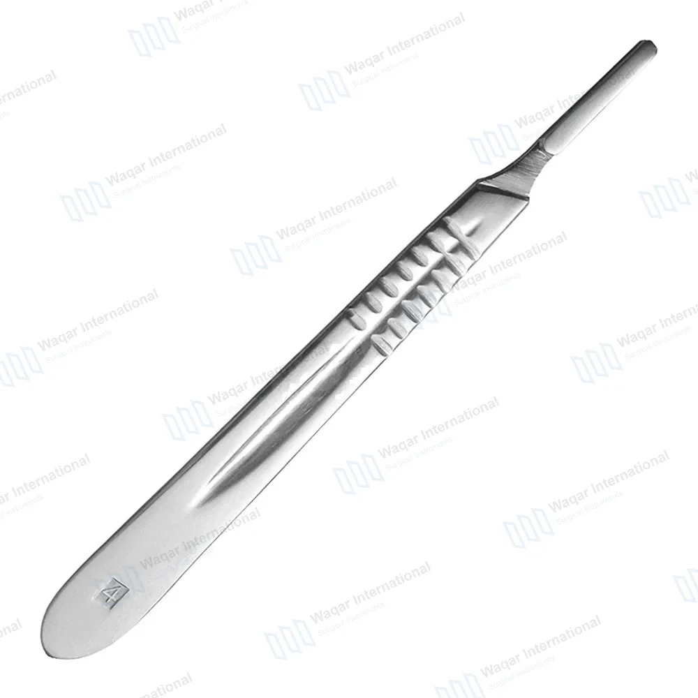 10 Sterile Surgical Blades #22 with Scalpel Knife Handle #4